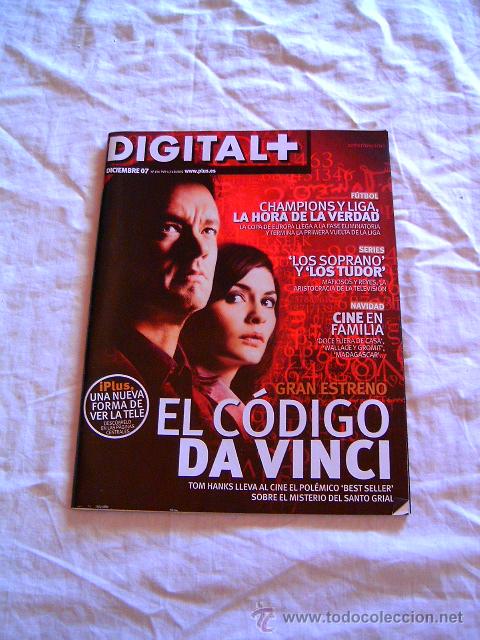 Cinema: Revista de Digital + Portada El c&oacute;digo Da Vinci &middot; Diciembre 2007