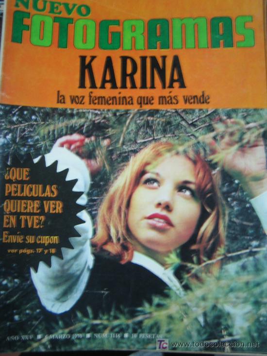 Cine: Fotogramas N&ordm; 1116 - karina - Foto 1
