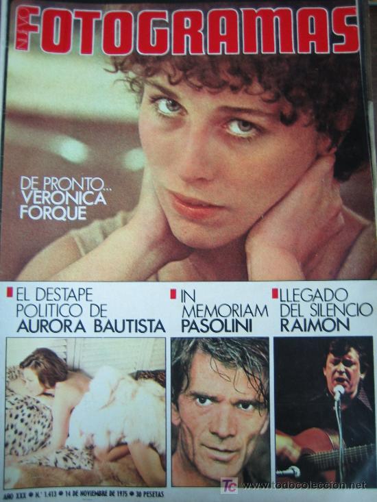 Cine: Fotogramas N&ordm; 1413 - veonica forque - pasolini - raimon - Foto 1