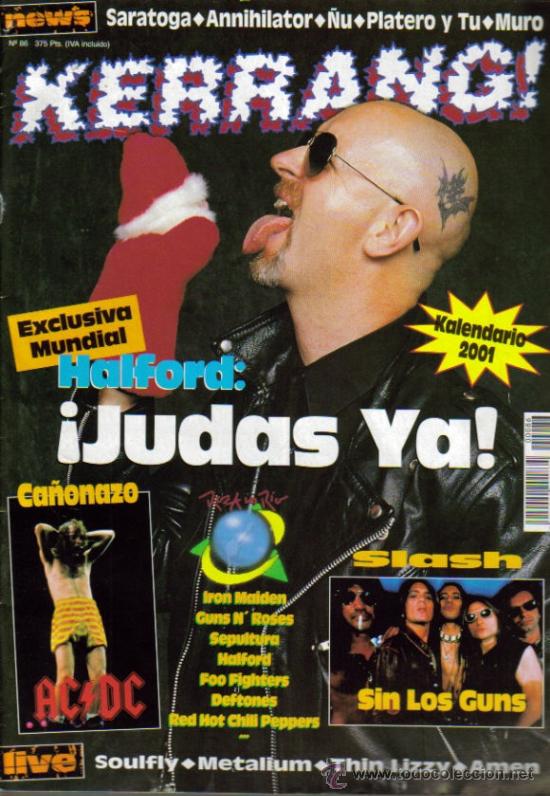 Cine: MAGAZINE KERRANG 2000 N&ordm;86 SPAIN - Foto 1