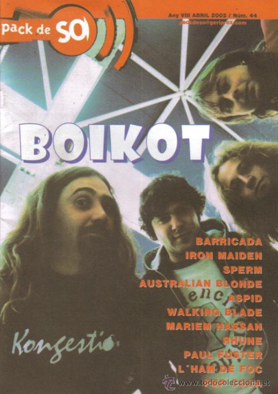 Cinema: MAGAZINE PACK DE SO - BOIKOT - 2002 N&ordm;44 SPAIN