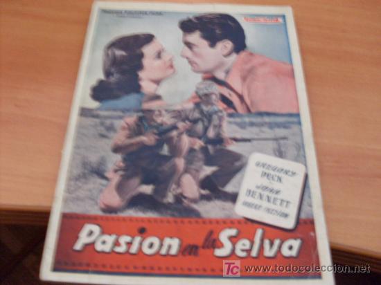 Cine: pasion en la selva ( gregory peck joan bennett ) (COM11) - Foto 1