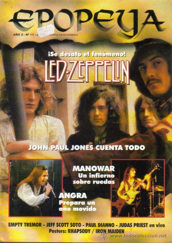 Cinema: MAGAZINE EPOPEYA 1998 N&ordm;11 SPAIN