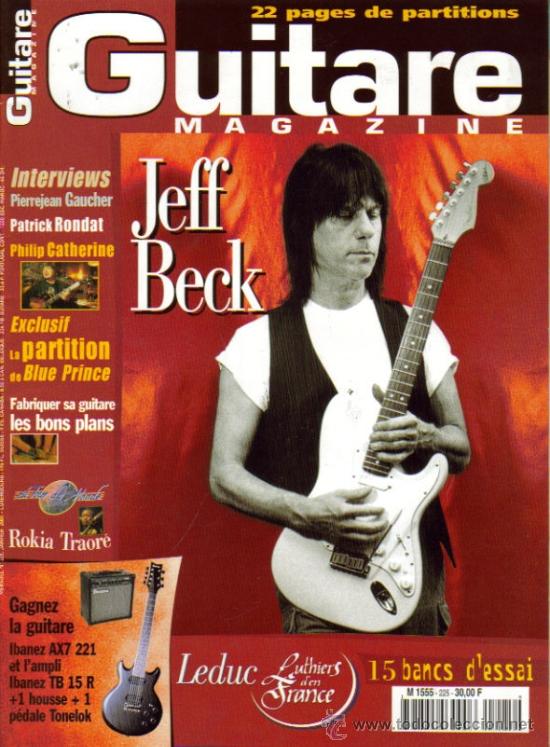 Cinema: MAGAZINE GUITARE 2001 N&ordm;225 ENGLISH (U.E.)