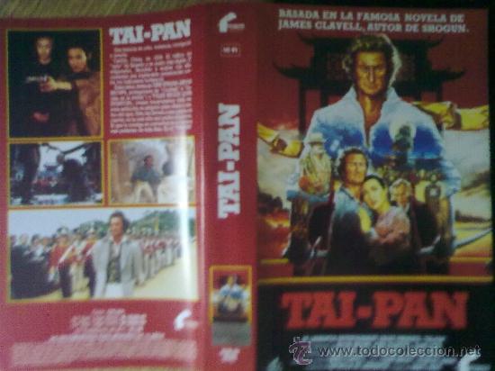 Kino: car&aacute;tula para vhs, caja grande de tai-pan
