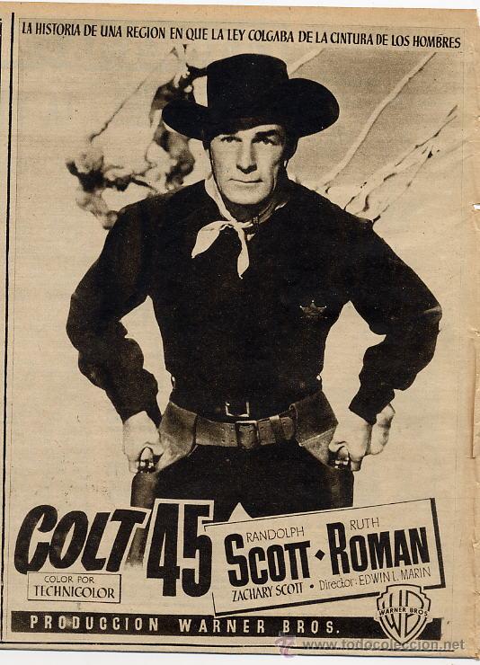 Kino: COLT 45 1952 RETAL REVISTA