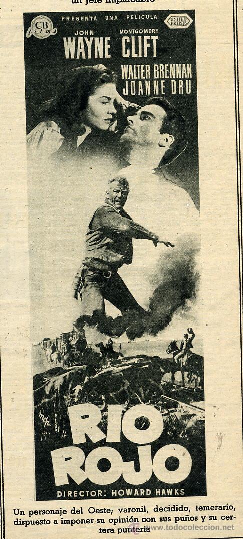 Kino: RIO ROJO 1953 RETAL REVISTA