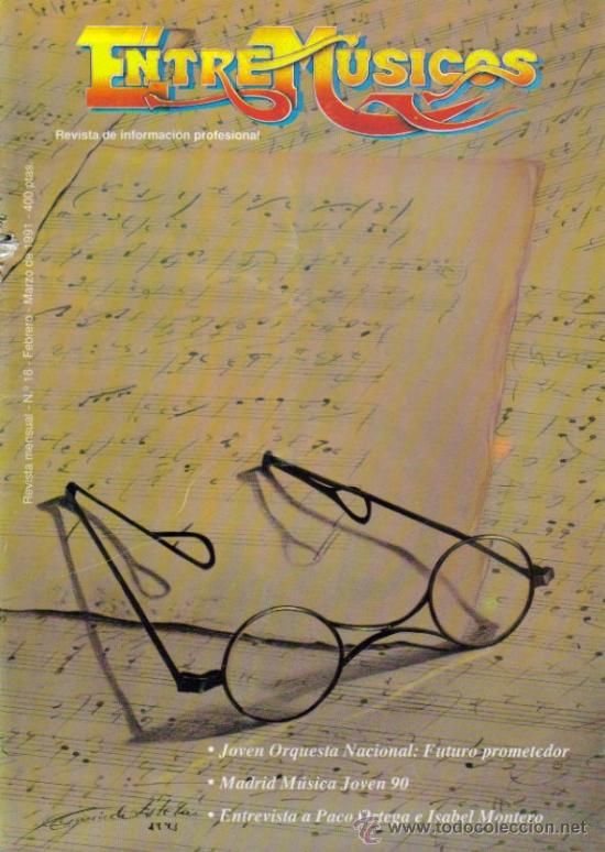 Cinema: MAGAZINE ENTREMUSICOS 1991 N&ordm;16 SPAIN