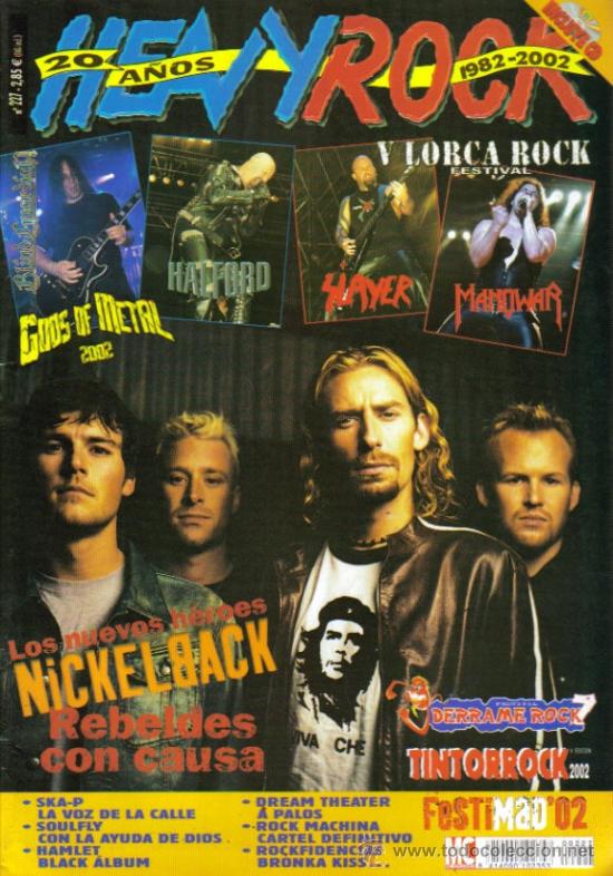 Cinema: MAGAZINE HEAVY ROCK 2002 N&ordm;227 SPAIN