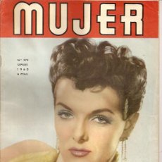 Cine: JANE RUSSELL REVISTA MUJER Nº 279, SEPTIEMBRE 1960. Lote 15369343