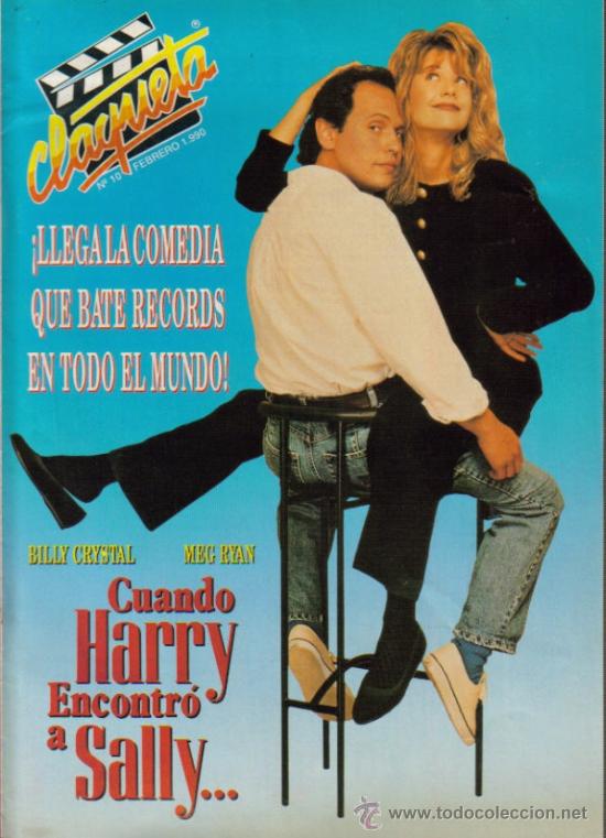 Cinema: MAGAZINE CLAQUETA (BILLY CRYSTAL + MEG RYAN) 1990 N&ordm;10 SPAIN