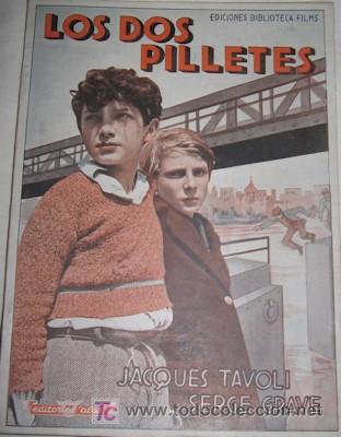 Cinema: EDICIONES BIBLIOTECA FILMS N&ordm; 269, LOS DOS PILLETES