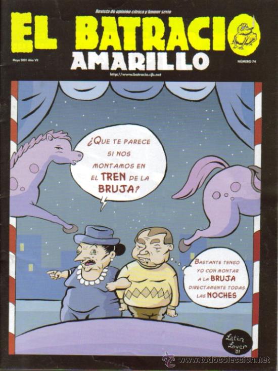 Cinema: MAGAZINE EL BATRACIO AMARILLO 2001 N&ordm;74 SPAIN