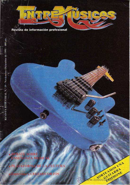 Kino: MAGAZINE ENTREMUSICOS 1991 N&ordm;19 SPAIN