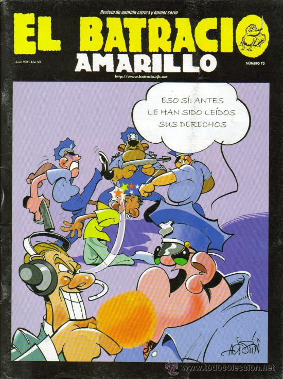 Kino: MAGAZINE EL BATRACIO AMARILLO 2001 N&ordm;75 SPAIN