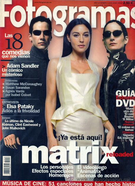 Cine: Fotogramas N&uacute;m. 1916. A&ntilde;o 2003 - Foto 1