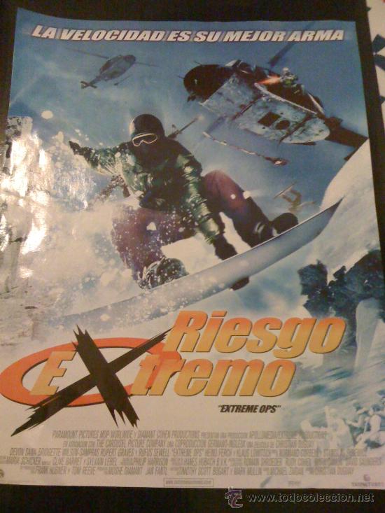 Cine: Riesgo extremo, con Devon Sawa. Recorte de prensa. - Foto 1