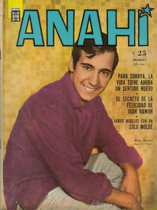 Cinema: MAGAZINE ANAHI (BETO FERNAN) 1965 N&ordm;409 ARGENTINA