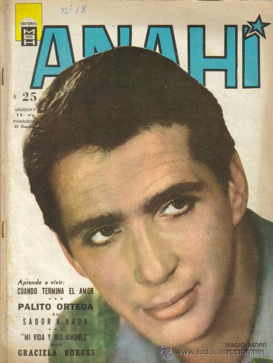 Cinema: MAGAZINE ANAHI (SERGIO RENAN) 1965 N&ordm;463 ARGENTINA