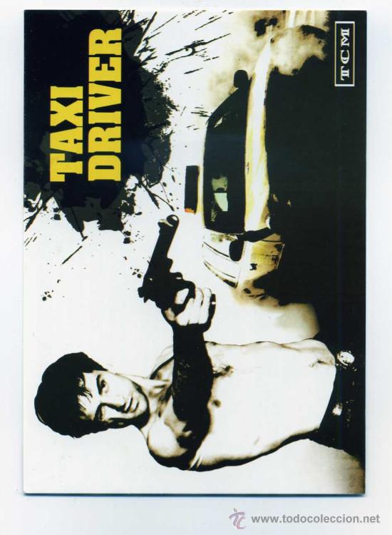 Cine: TAXI DRIVER, con Robert de Niro. PROGRAMA-POSTAL - Foto 1