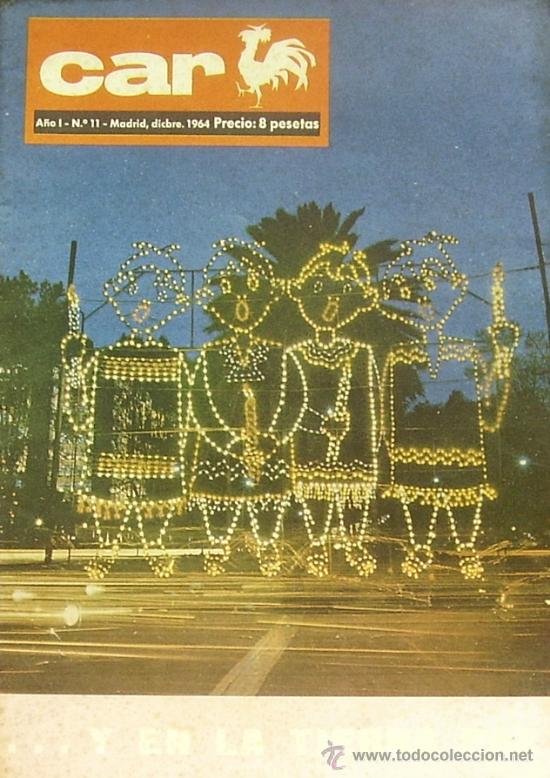 Cinema: MAGAZINE CAR (Y EN LA TIERRA PAZ) 1964 N&ordm;11 SPAIN