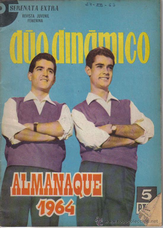 Cinema: MAGAZINE SERENATA EXTRA (DUO DINAMICO) ALMANAQUE 1964 SPAIN