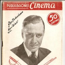 Cine: PUBLICACIONES CINEMA Nº 15 - EL CAPITÁN COSTALI. Lote 27242540