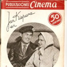 Cine: PUBLICACIONES CINEMA Nº 10 - EL CANTANTE DE VIENA. Lote 27384535