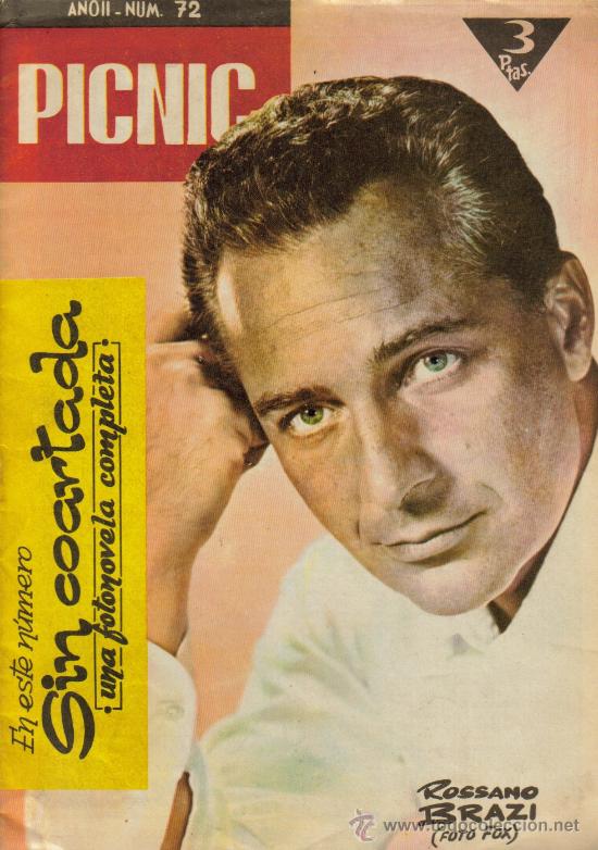 Cin&eacute;ma: MAGAZINE PICNIC (ROSSANO BRAZI) 1958 N&ordm;72 SPAIN
