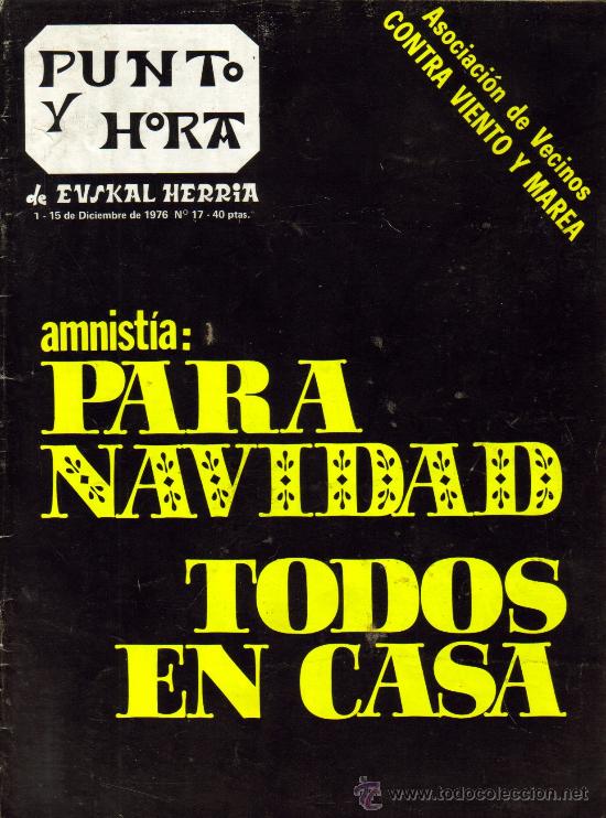 Cin&eacute;ma: MAGAZINE PUNTO Y HORA 1976 N&ordm;17 SPAIN