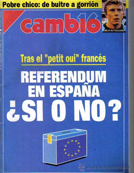Cin&eacute;ma: MAGAZINE CAMB16 1992 N&ordm;1088 SPAIN