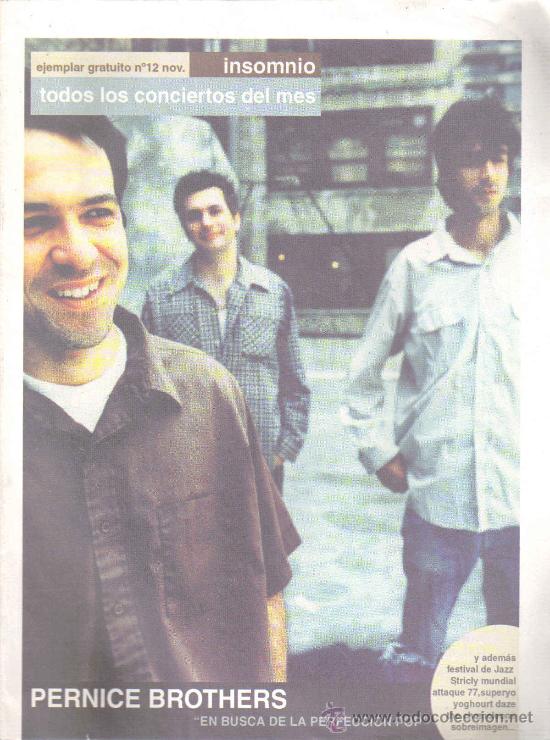 Cin&eacute;ma: MAGAZINE INSOMNIO (PERNICE BROTHERS) 2000 N&ordm;21 SPAIN