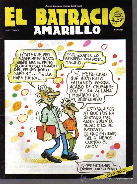 Cin&eacute;ma: MAGAZINE EL BATRACIO AMARILLO 1999 N&ordm;54 SPAIN