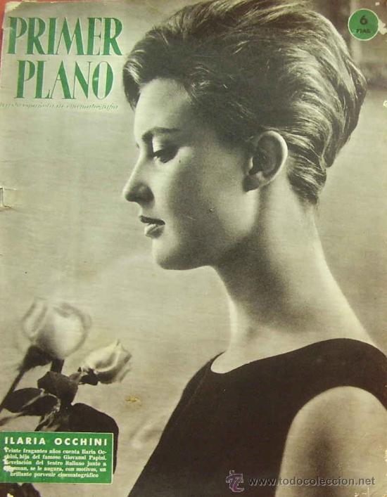Cin&eacute;ma: ILARIA OCHINI PRIMRE PLANO SPANISH MAGAZINE 1958 N&ordm;1079 SPAIN