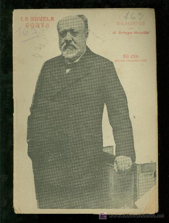 Cinema: LA NOVELA CORTA. MILAGRITOS. J. ORTEGA MUNILLA. A&Ntilde;O IV. 1919. N&ordm; 163.