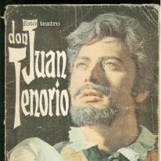Cine: DON JUAN TENORIO. FOTO TEATRO. EDITORIAL ROLLAN. 1968.. Lote 26184703