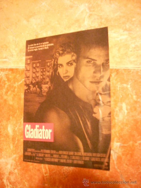 Cine: Gladiator, con James Marshall. Recorte de prensa. - Foto 1