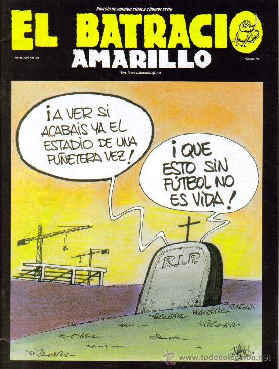 Cin&eacute;ma: MAGAZINE EL BATRACIO AMARILLO 2001 N&ordm;72 SPAIN
