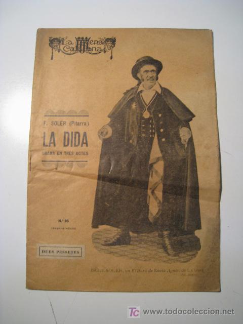 Cinema: LA ESCENA CATALANA: LA DIDA - F. SOLER (PITARRA)