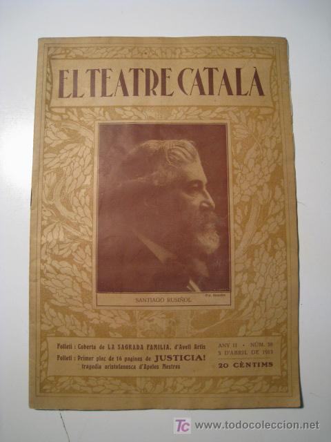 Cinema: TEATRE CATALA N&ordm; 58: SANTIAGO RUSI&Ntilde;OL - 1913