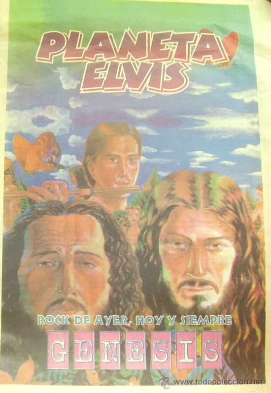 Cinema: MAGAZINE PLANETA ELVIS (GENESIS) 1996 (8 PAGINAS) SPAIN