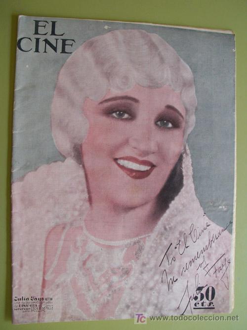 Cinema: EL CINE. Semanario Cinematogr&aacute;fico Nacional. Abril 1930