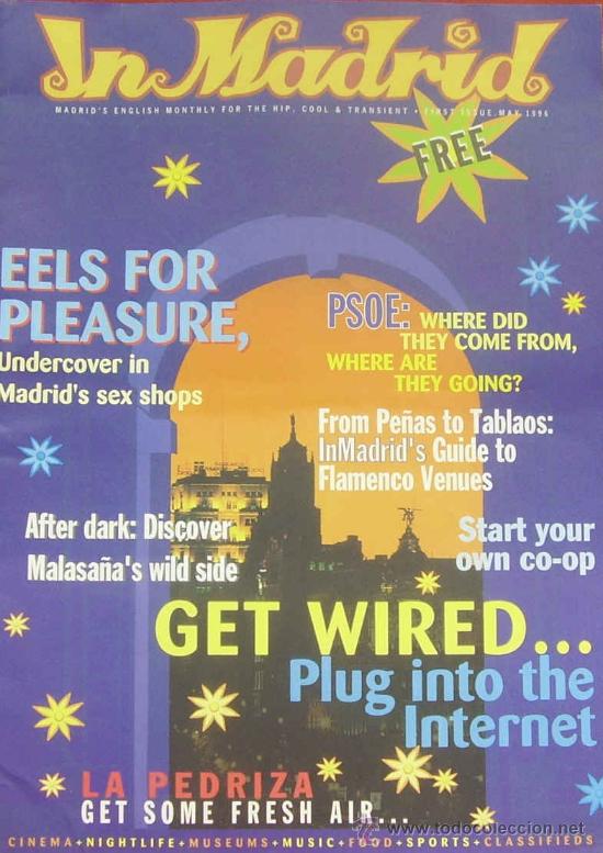 Kino: MAGAZINE IN MADRID 1996 (ENGLAND)