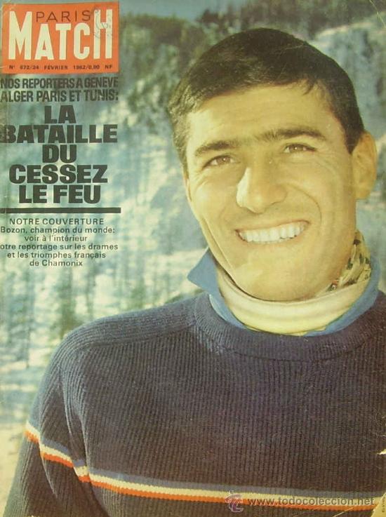 Kino: MAGAZINE PARIS MATCH (GERARD GERY) 1962 N&ordm;672/24 (FRANCE)