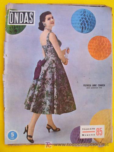 Cine: ONDAS. N&ordm;85. 15 Junio 1956. - Foto 1