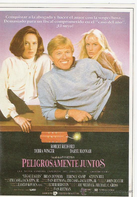 Cine: PROGRAMA DE MANO PELIGROSAMENTE JUNTOS - Foto 1
