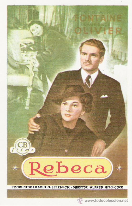 Kino: PROGRAMA DE MANO REBECA