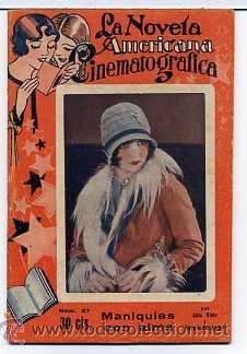 Cinema: MANIQUIES CON ALMA, con Alice White. NOVELILLA.