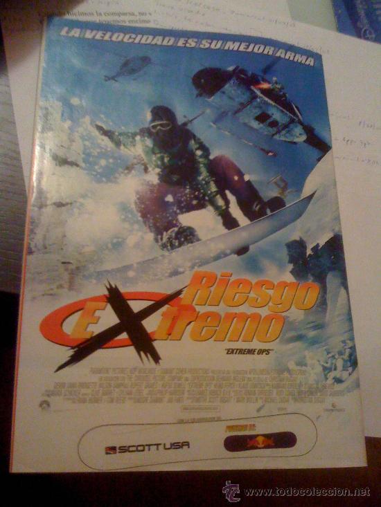 Cine: Riesgo extremo, con Devon Sawa. Recorte de prensa. - Foto 2