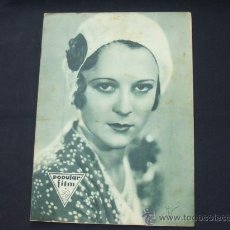Cine: POPULAR FILM - AÑO VI - NUMERO 253 - 18 JUNIO 1931 - PORTADA, SALLY EILERS - . Lote 22953570